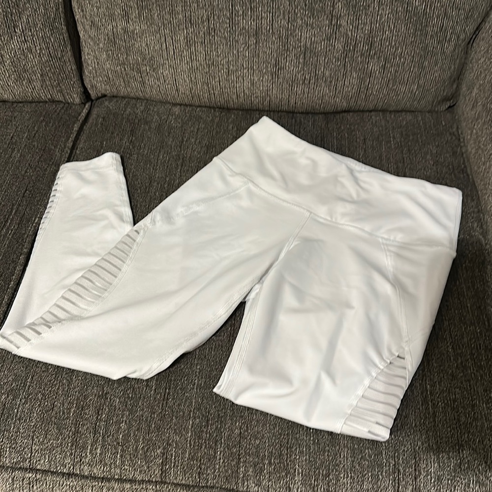 90 Degree by Reflex leggings with mesh cutouts